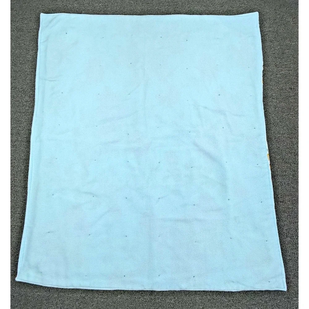Vintage Disney Baby Blanket Mickey Pluto Donald 40 x 34